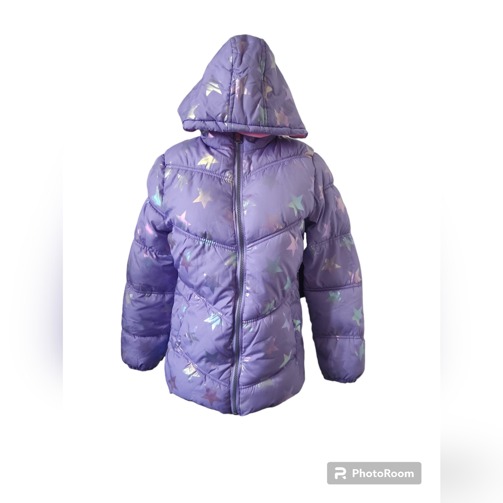 Limited too purple winter jacket size 14/16